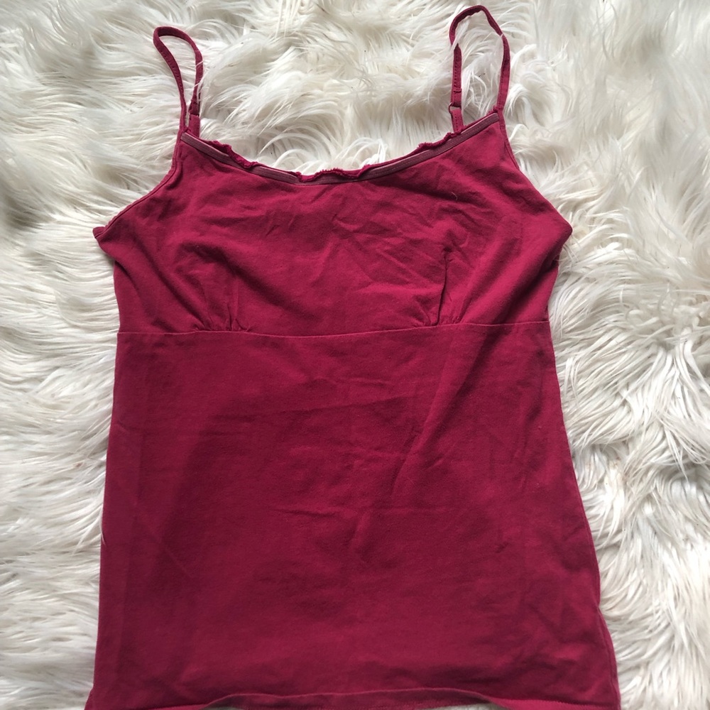 Magenta tank top